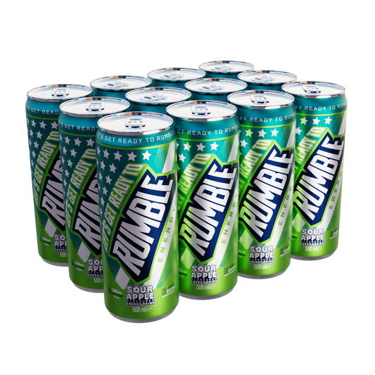 Sour Apple Energy Drink 500ml (12 Pack)